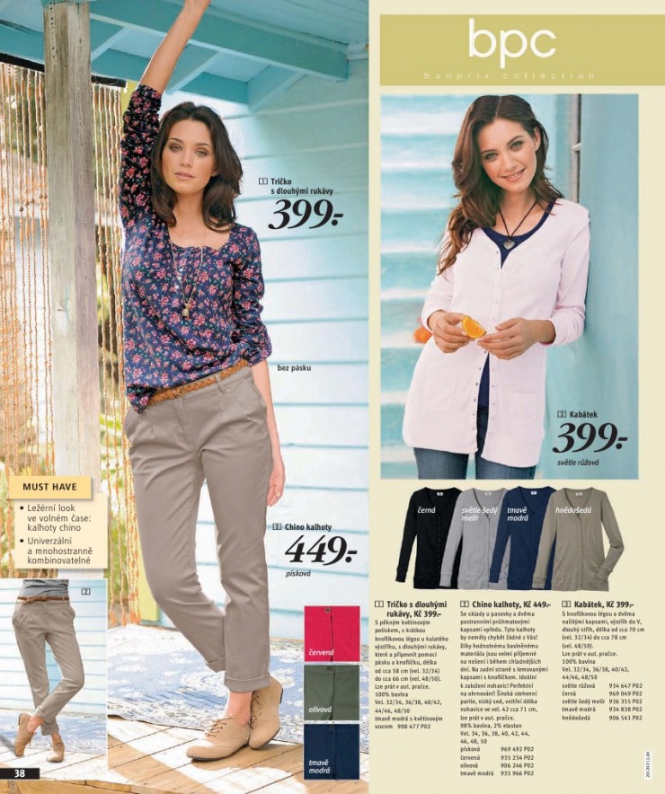 leták Bonprix strana 1 leták Bonprix strana 1
