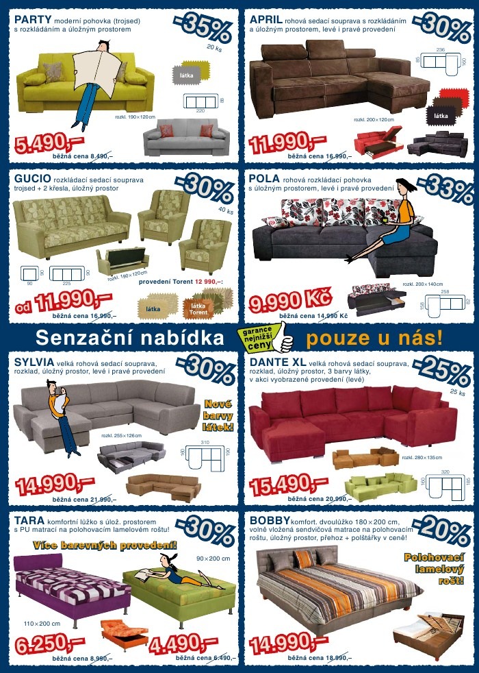 leták Spectrum nábytek strana 1 leták Spectrum nábytek strana 1