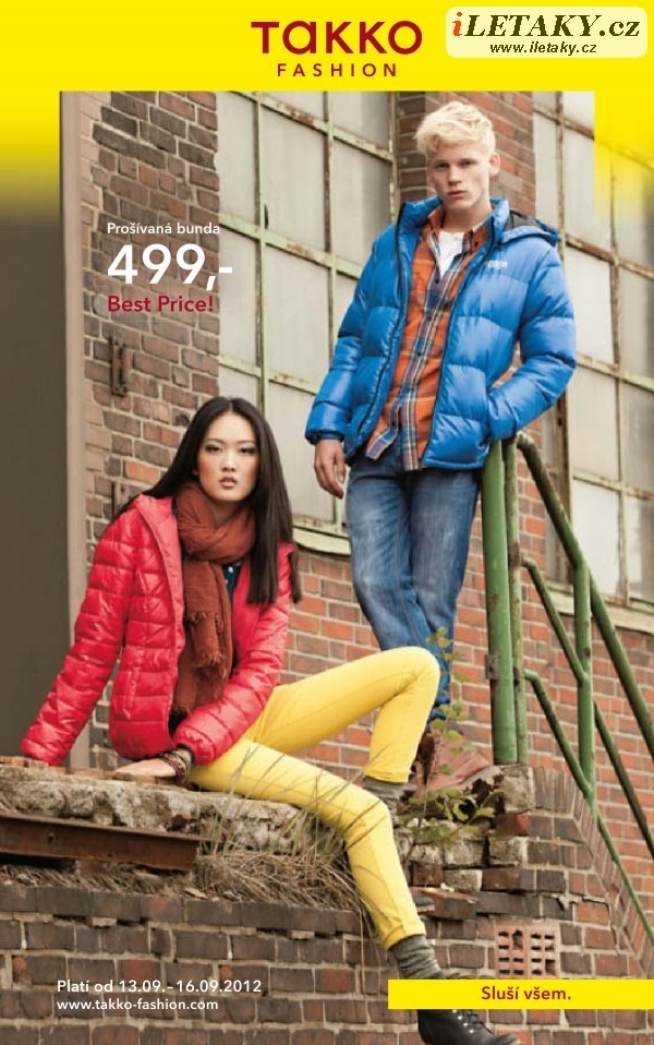 leták Takko fashion strana 1 leták Takko fashion strana 1