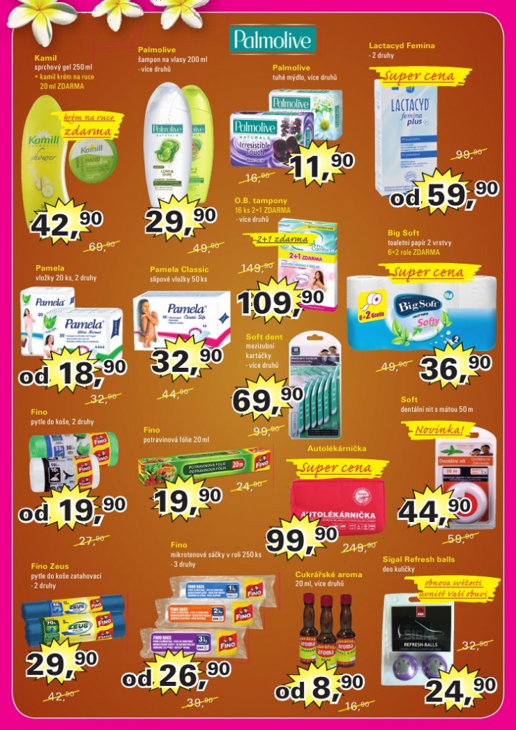 leták Jasmín drogerie strana 1 leták Jasmín drogerie strana 1