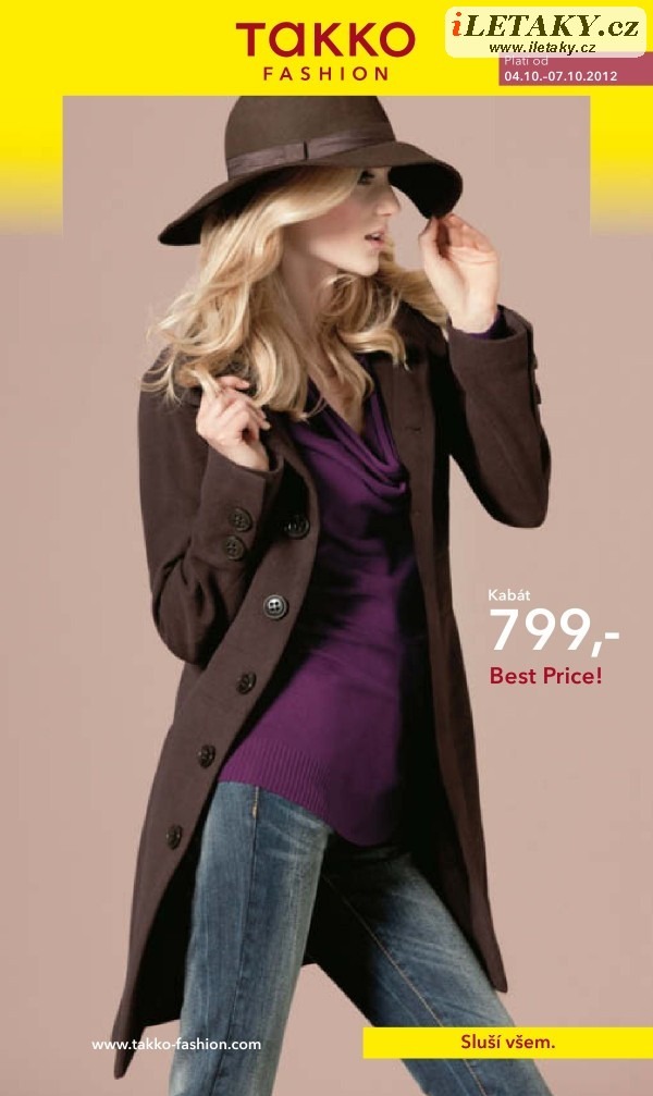 leták Takko fashion strana 1 leták Takko fashion strana 1