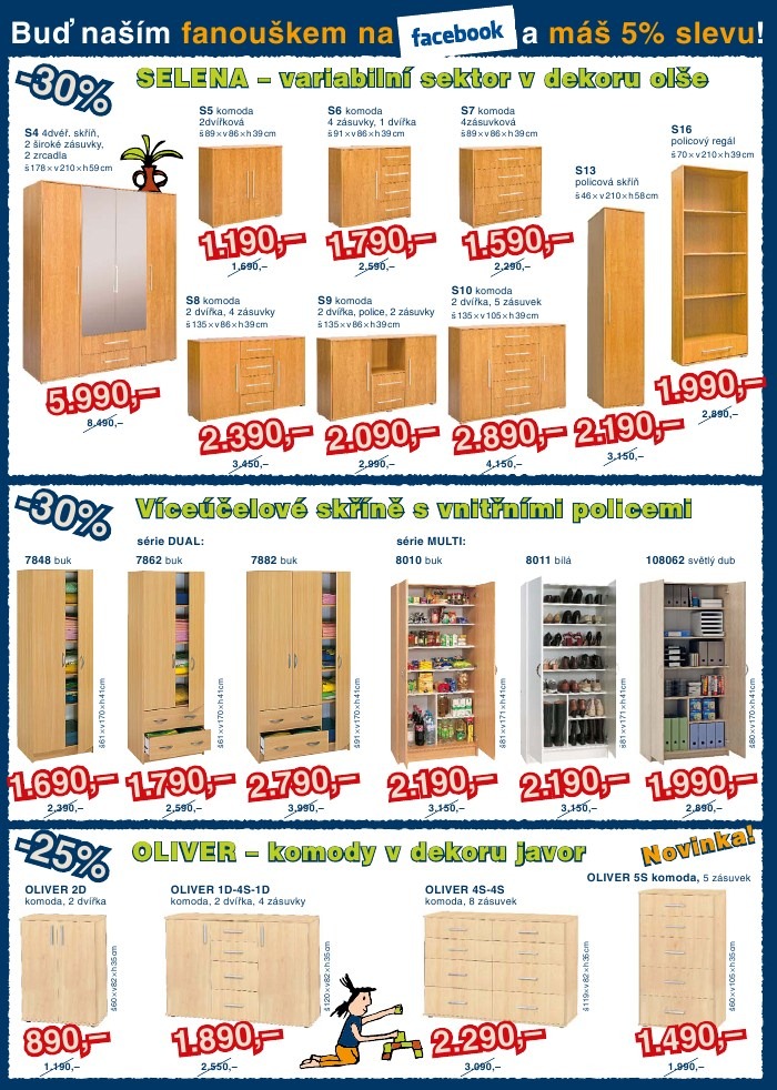 leták Spectrum nábytek strana 1 leták Spectrum nábytek strana 1