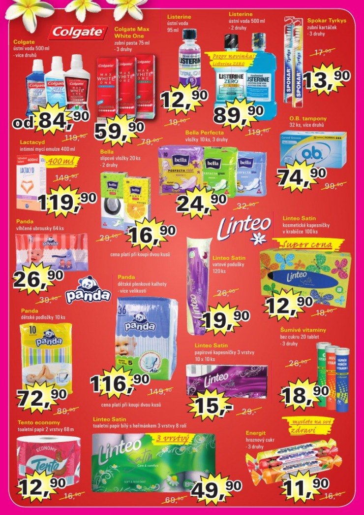 leták Jasmín drogerie strana 1 leták Jasmín drogerie strana 1
