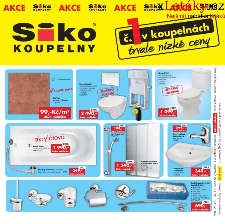 leták Siko koupelny leták strana 1 leták Siko koupelny leták strana 1