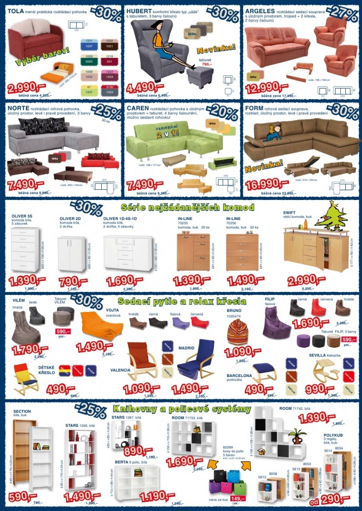 leták Spectrum nábytek strana 1 leták Spectrum nábytek strana 1