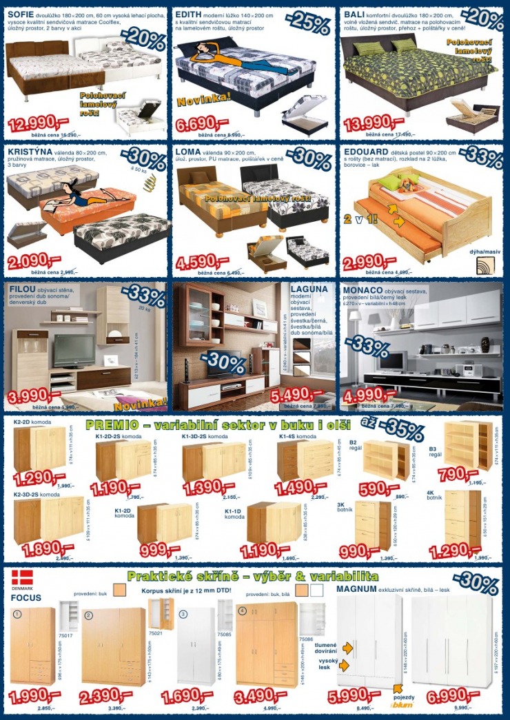 leták Spectrum nábytek strana 1 leták Spectrum nábytek strana 1
