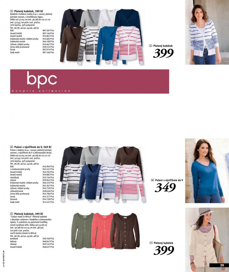 leták Bonprix strana 1 leták Bonprix strana 1