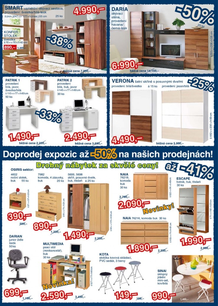 leták Spectrum nábytek Akční leták od 2.1.2013 strana 1 leták Spectrum nábytek Akční leták od 2.1.2013 strana 1