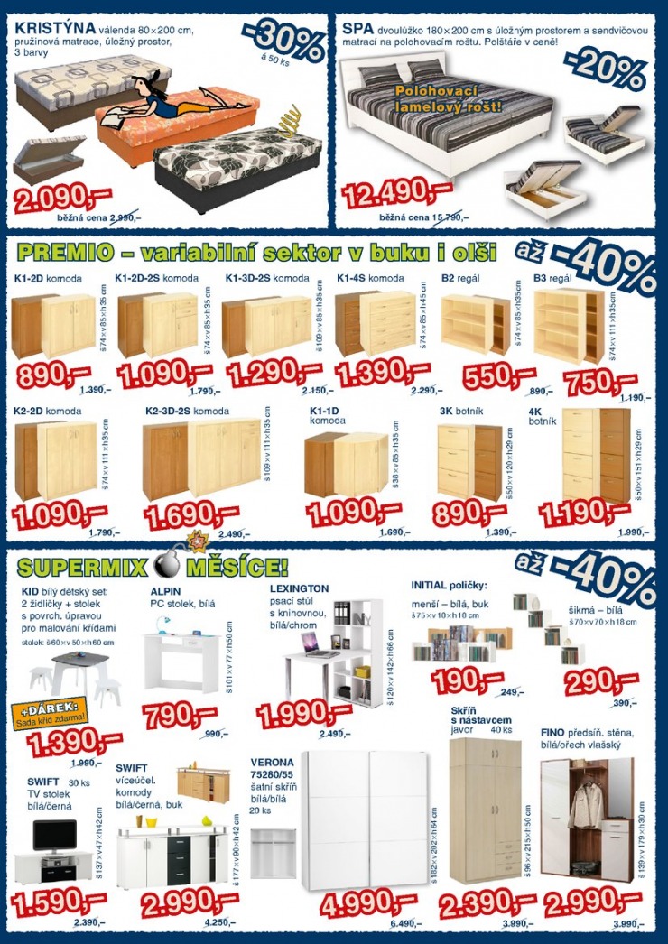 leták Spectrum nábytek Akční leták od 8.4.2013 strana 1 leták Spectrum nábytek Akční leták od 8.4.2013 strana 1