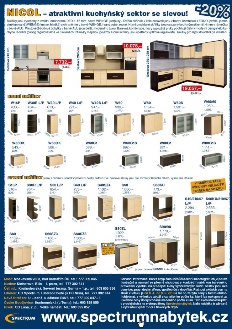 let�k Spectrum n�bytek Ak�n� let�k od 8.4.2013 strana 1