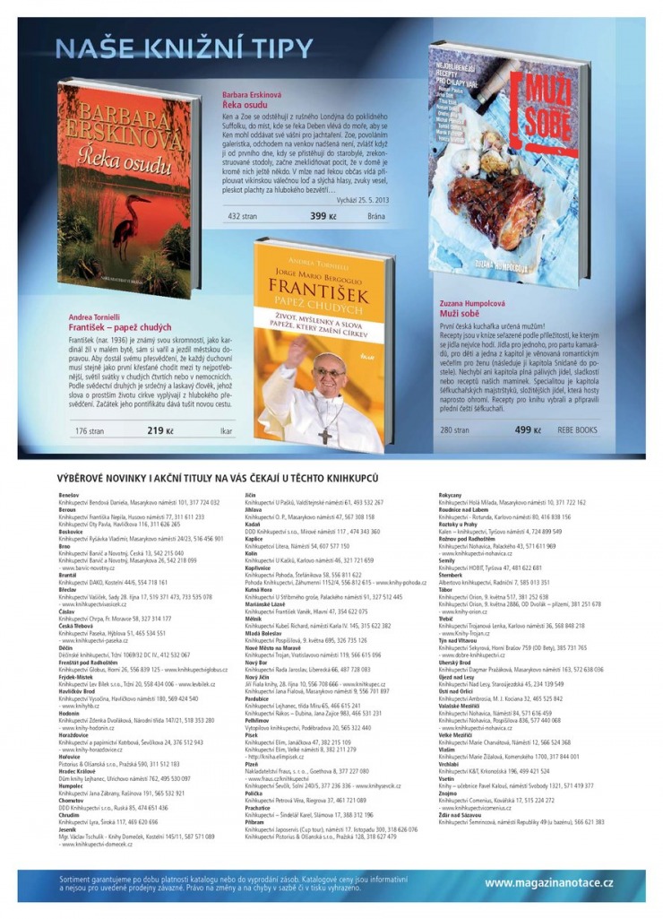 leták Knižní klenoty Katalog od 1.5.2013 strana 1 leták Knižní klenoty Katalog od 1.5.2013 strana 1