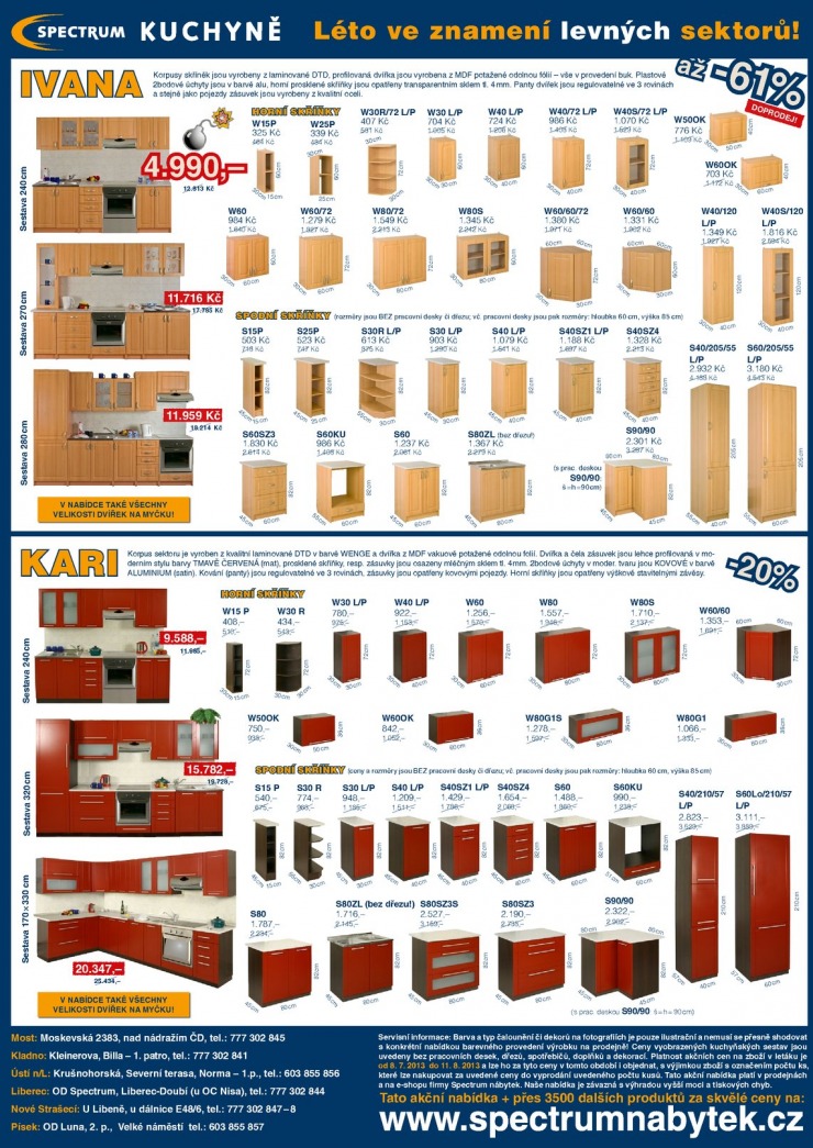 let�k Spectrum n�bytek Ak�n� let�k od 8.7.2013 strana 1