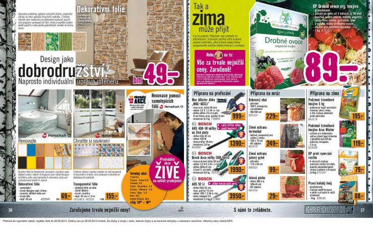 leták Hornbach Aktuální leták od 1.9.2013 strana 1 leták Hornbach Aktuální leták od 1.9.2013 strana 1