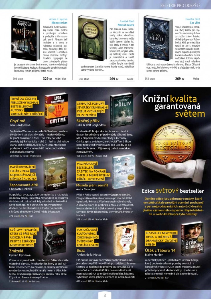 leták Knižní klenoty Katalog od 1.10.2013 strana 1 leták Knižní klenoty Katalog od 1.10.2013 strana 1