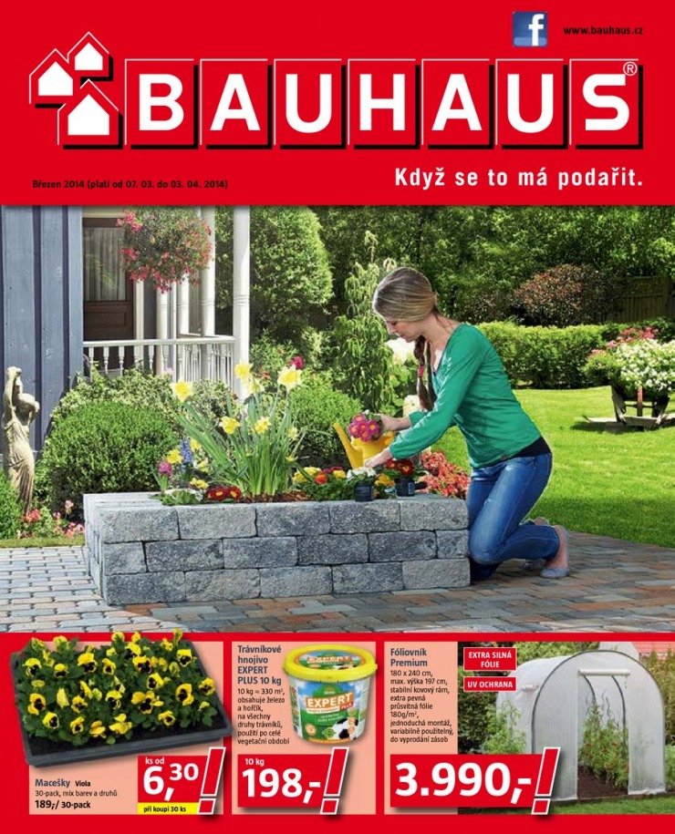 leták Bauhaus Katalog od 7.3.2014 strana 1 leták Bauhaus Katalog od 7.3.2014 strana 1
