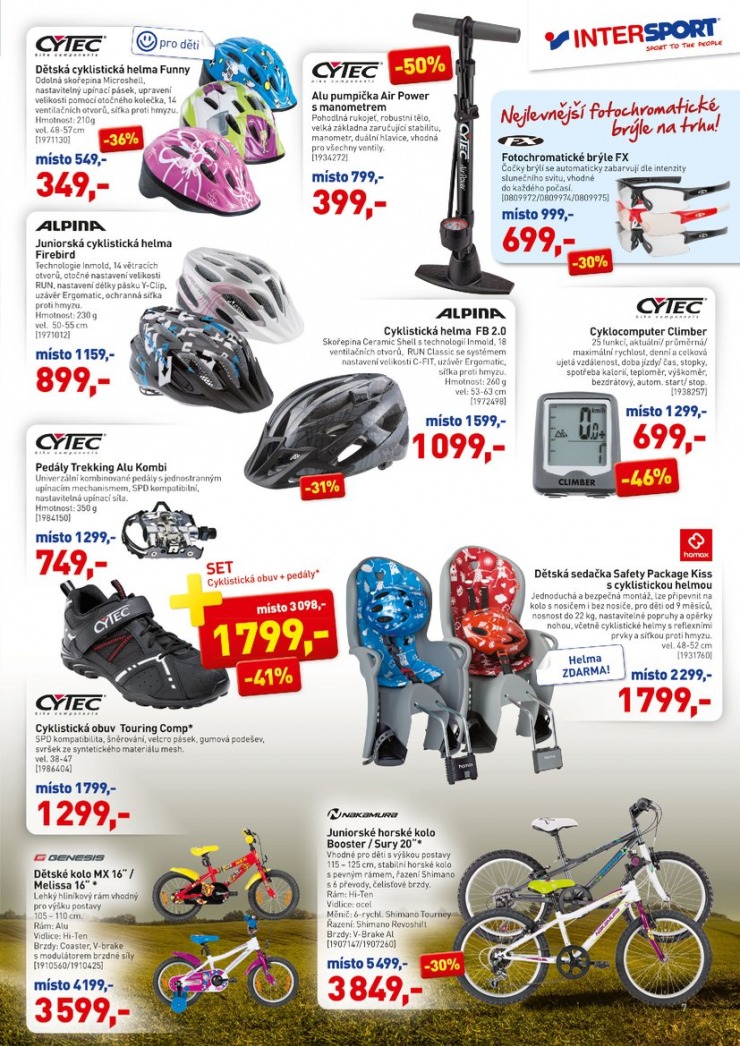leták Intersport Aktuální leták od 1.5.2014 strana 1 leták Intersport Aktuální leták od 1.5.2014 strana 1