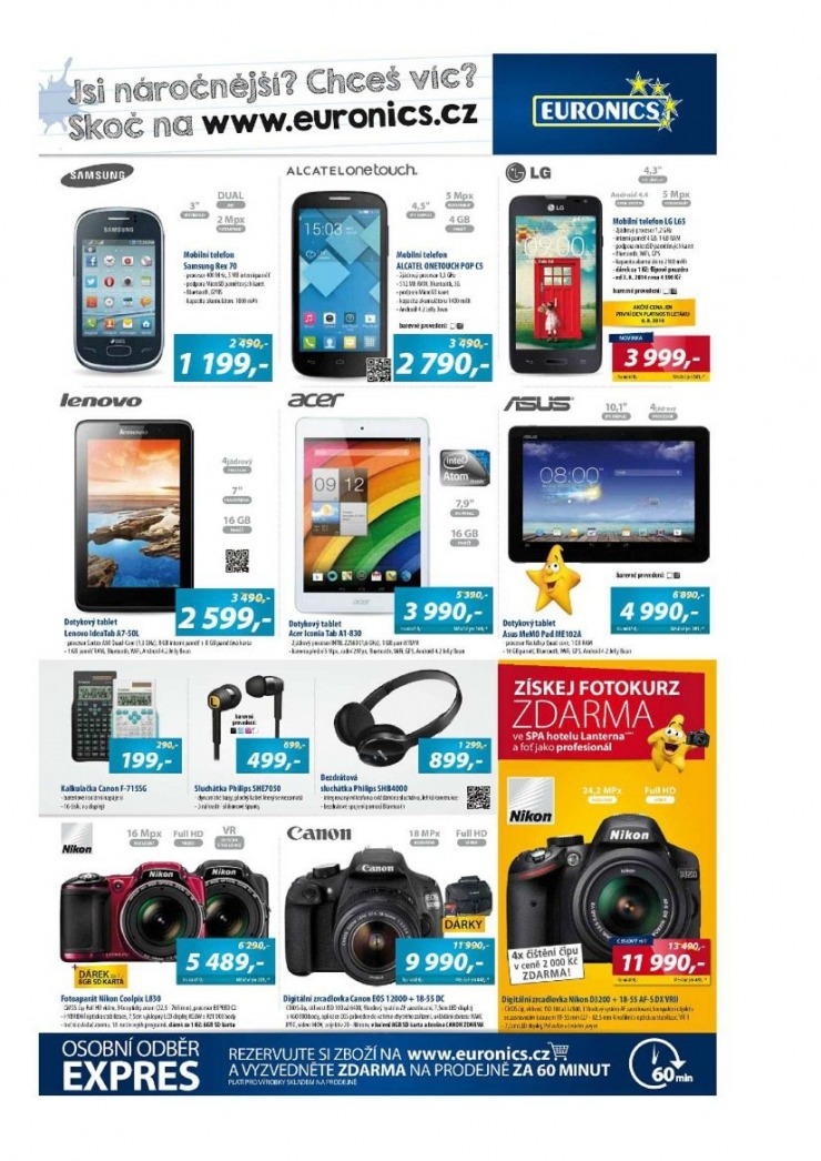 leták Euronics Aktuální leták od 6.8.2014 strana 1 leták Euronics Aktuální leták od 6.8.2014 strana 1