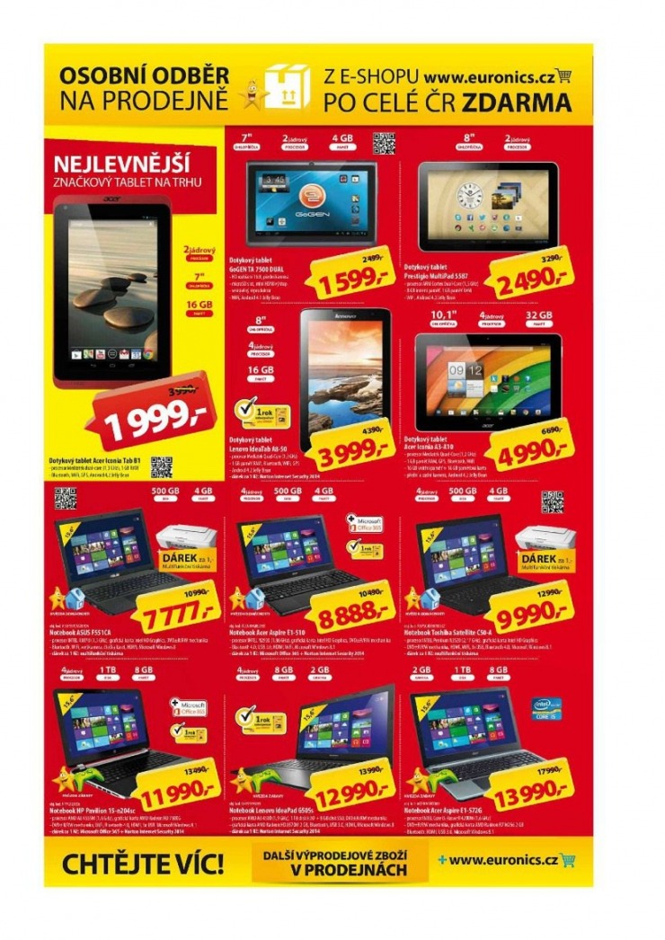 leták Euronics Aktuální leták od 20.8.2014 strana 1 leták Euronics Aktuální leták od 20.8.2014 strana 1