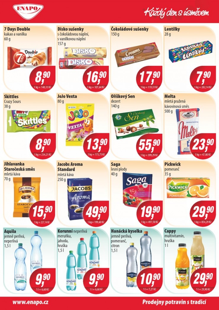 leták Enapo Akční leták od 27.8.2014 strana 1 leták Enapo Akční leták od 27.8.2014 strana 1
