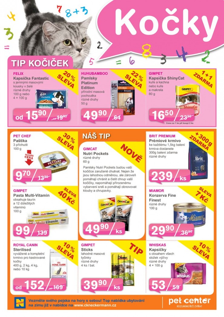 leták Pet Center Akční leták od 1.9.2014 strana 1 leták Pet Center Akční leták od 1.9.2014 strana 1