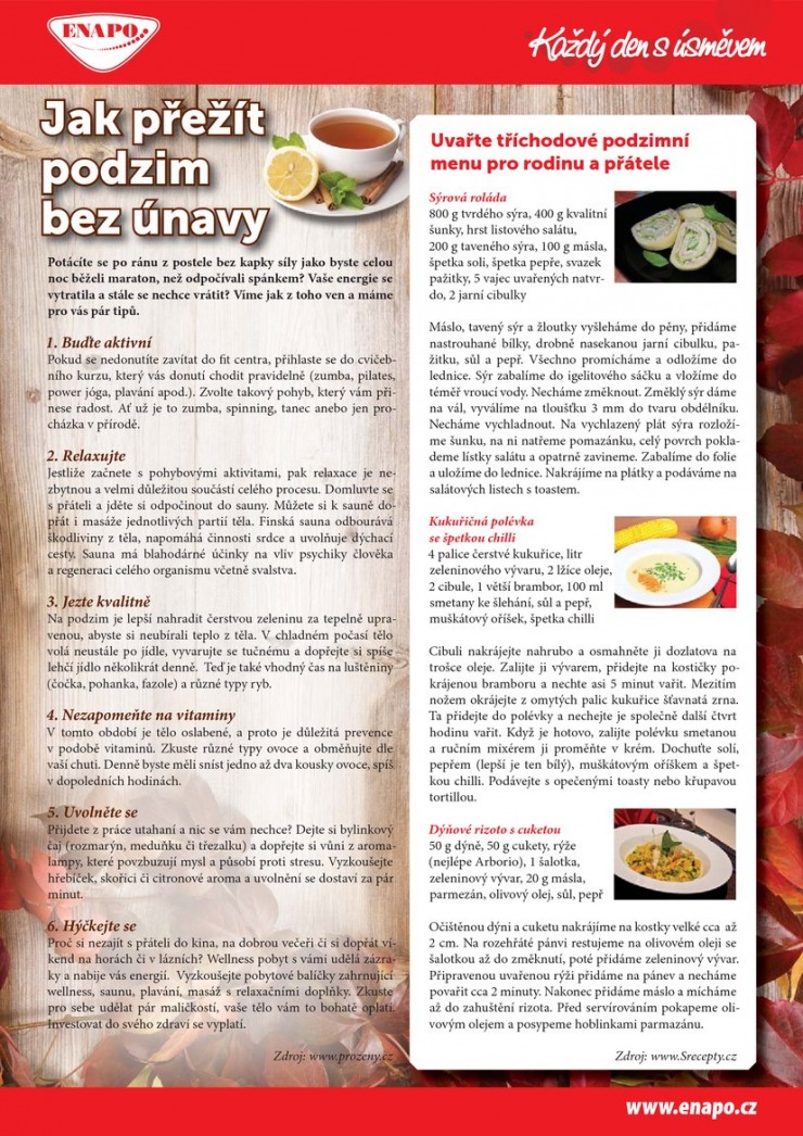 leták Enapo Magazín od 10.9.2014 strana 1 leták Enapo Magazín od 10.9.2014 strana 1