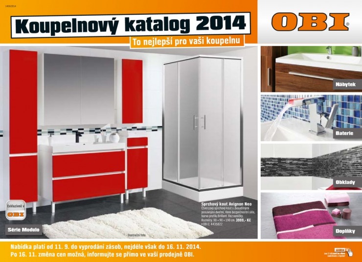 leták OBI Koupelny od 11.9.2014 strana 1 leták OBI Koupelny od 11.9.2014 strana 1