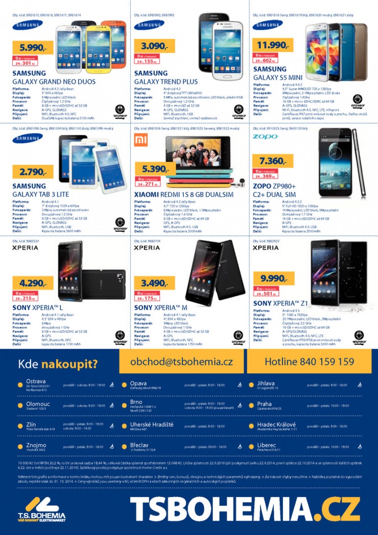 leták T.S. Bohemia Virtuální katalog od 1.10.2014 strana 1 leták T.S. Bohemia Virtuální katalog od 1.10.2014 strana 1
