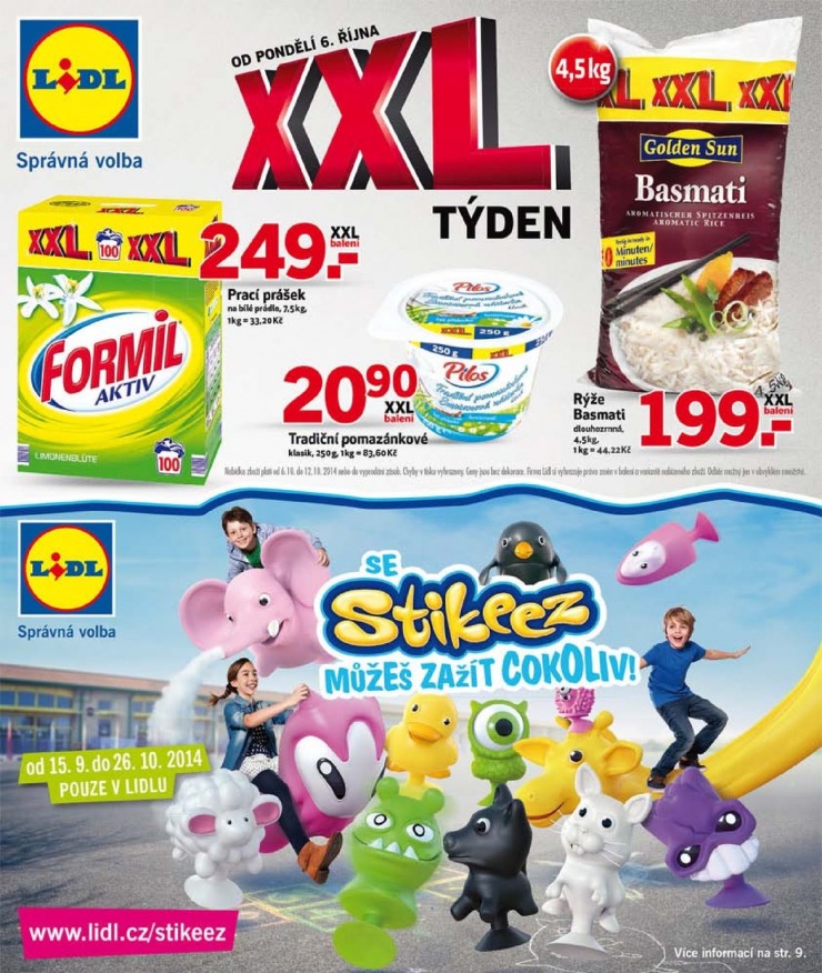 leták Lidl Akční nabídka od 6.10.2014 strana 1 leták Lidl Akční nabídka od 6.10.2014 strana 1