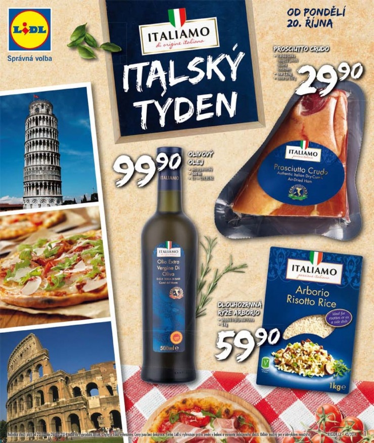 leták Lidl Akční nabídka od 20.10.2014 strana 1 leták Lidl Akční nabídka od 20.10.2014 strana 1