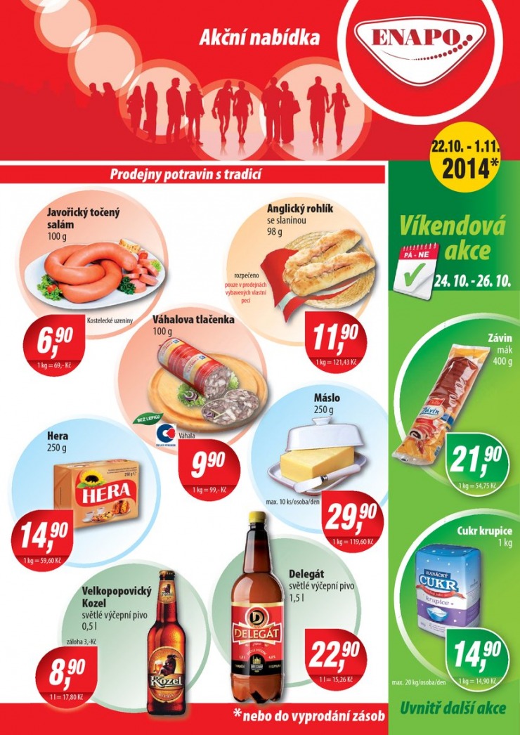 leták Enapo Akční leták od 22.10.2014 strana 1 leták Enapo Akční leták od 22.10.2014 strana 1