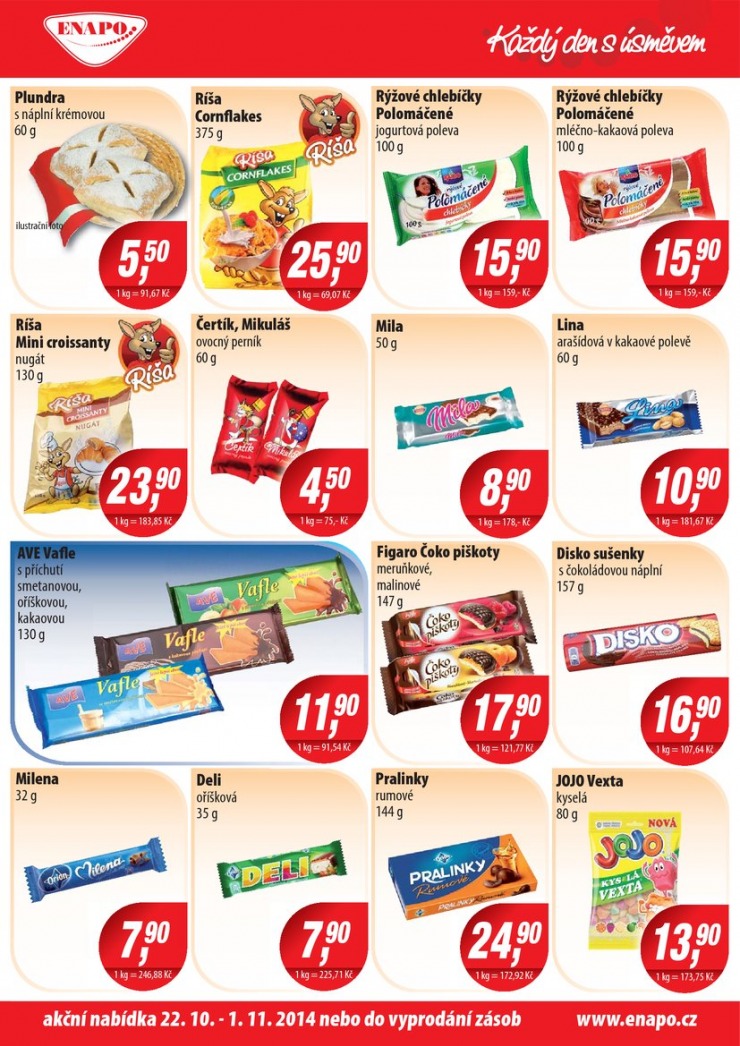 leták Enapo Akční leták od 22.10.2014 strana 1 leták Enapo Akční leták od 22.10.2014 strana 1
