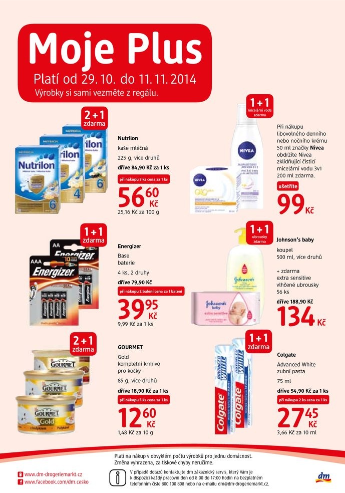 leták DM drogerie Journal 2. část od 29.10.2014 strana 1 leták DM drogerie Journal 2. část od 29.10.2014 strana 1