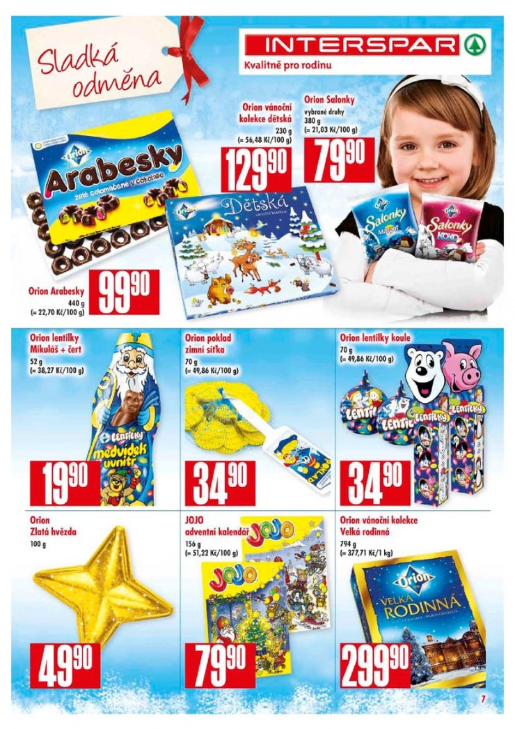 let�k Interspar Sladkosti od 22.10.2014 strana 1