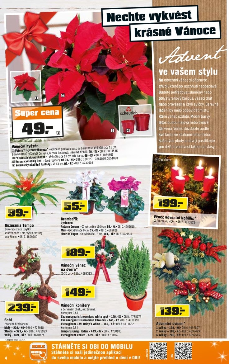 leták OBI Aktuální leták od 6.11.2014 strana 1 leták OBI Aktuální leták od 6.11.2014 strana 1