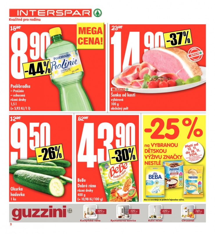 leták Interspar Akční nabídka od 12.11.2014 strana 1 leták Interspar Akční nabídka od 12.11.2014 strana 1