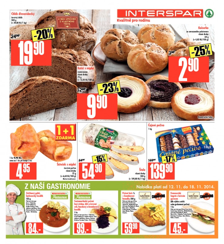 leták Interspar Akční nabídka od 12.11.2014 strana 1 leták Interspar Akční nabídka od 12.11.2014 strana 1