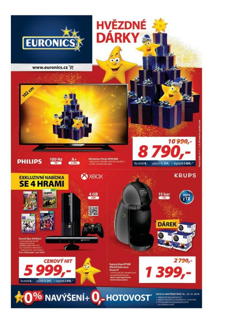 leták Euronics Aktuální leták od 19.11.2014 strana 1 leták Euronics Aktuální leták od 19.11.2014 strana 1