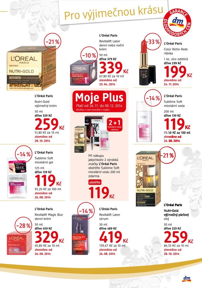 leták DM drogerie Journal 2 od 26.11.2014 strana 1 leták DM drogerie Journal 2 od 26.11.2014 strana 1