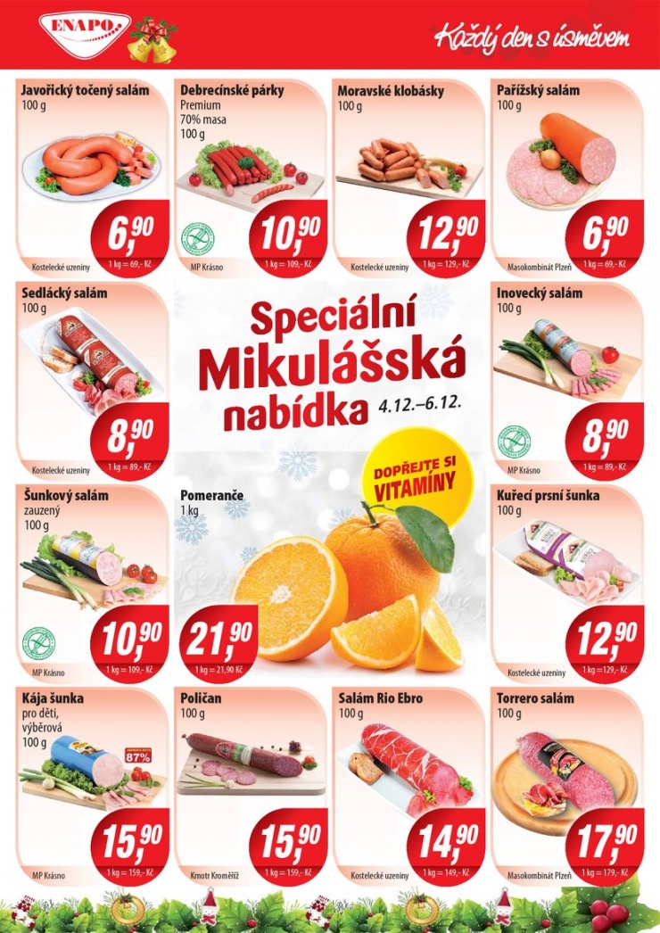 leták Enapo Akční leták od 3.12.2014 strana 1 leták Enapo Akční leták od 3.12.2014 strana 1