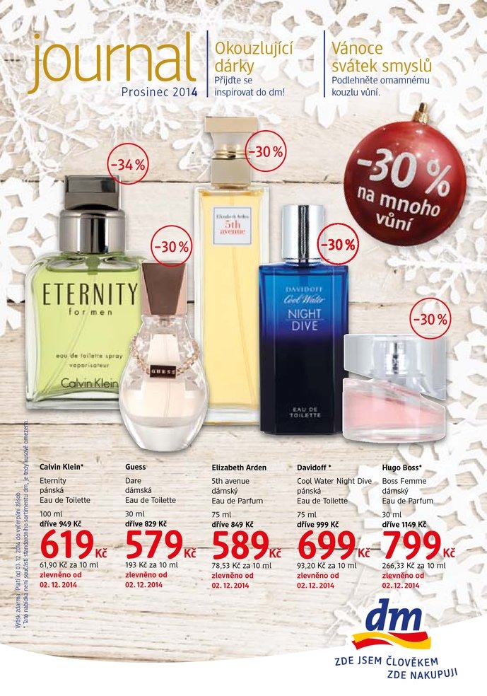 leták DM drogerie Journal od 3.12.2014 strana 1 leták DM drogerie Journal od 3.12.2014 strana 1