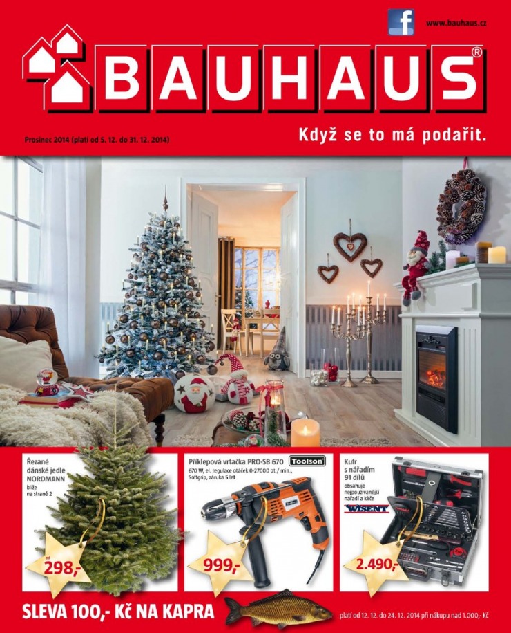 leták Bauhaus Katalog od 5.12.2014 strana 1 leták Bauhaus Katalog od 5.12.2014 strana 1