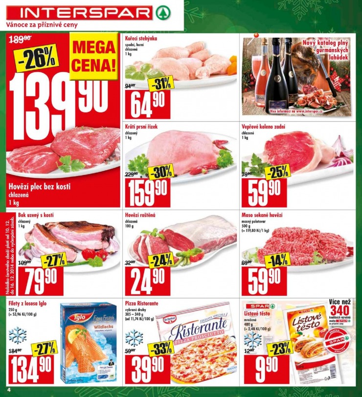 leták Interspar Akční nabídka od 10.12.2014 strana 1 leták Interspar Akční nabídka od 10.12.2014 strana 1