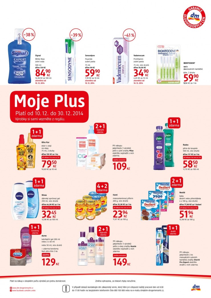 leták DM drogerie Journal od 10.12.2014 strana 1 leták DM drogerie Journal od 10.12.2014 strana 1