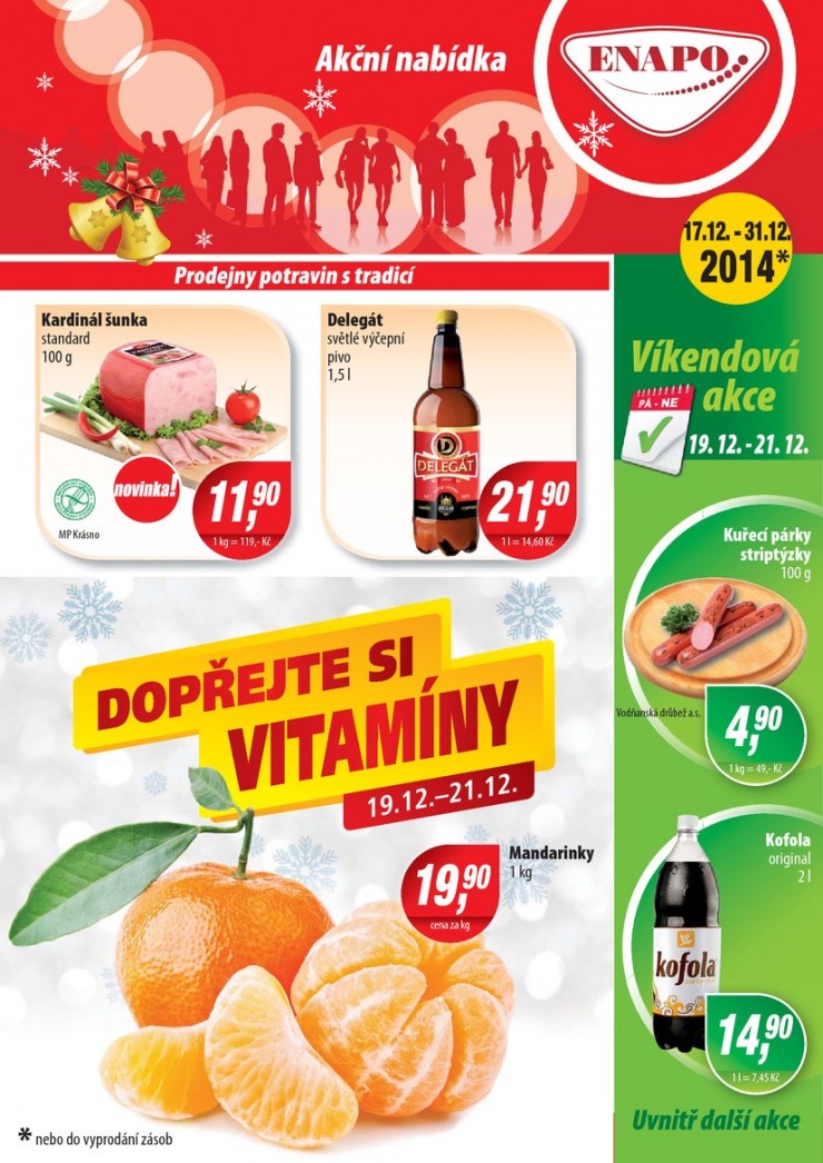leták Enapo Akční leták od 15.12.2014 strana 1 leták Enapo Akční leták od 15.12.2014 strana 1