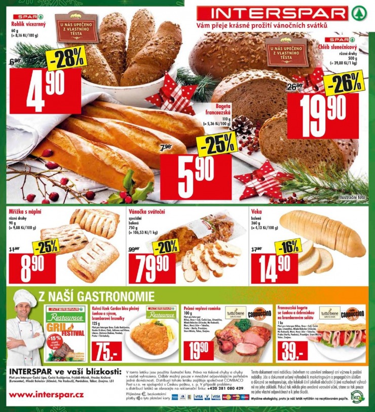 leták Interspar Akční nabídka od 17.12.2014 strana 1 leták Interspar Akční nabídka od 17.12.2014 strana 1