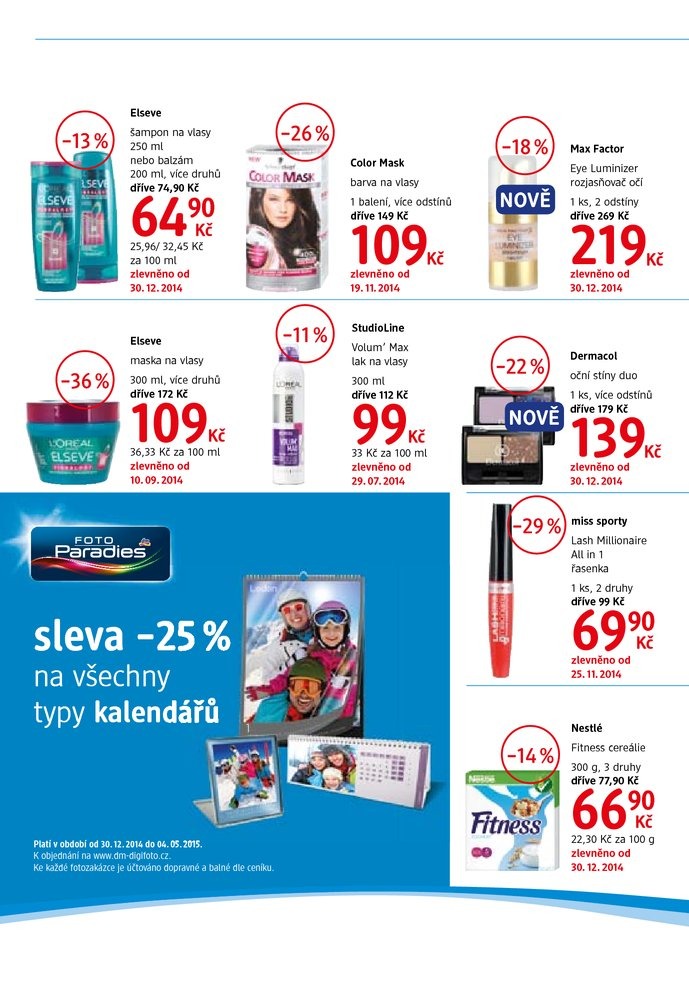 leták DM drogerie Journal 2.část od 31.12.2014 strana 1 leták DM drogerie Journal 2.část od 31.12.2014 strana 1