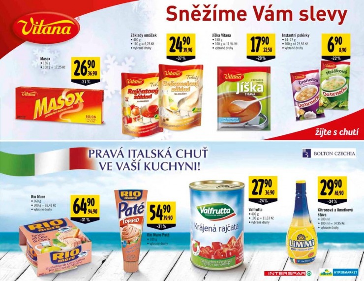 let�k Interspar katalog zna�ek Albert od 14. 1. 2015 strana 1