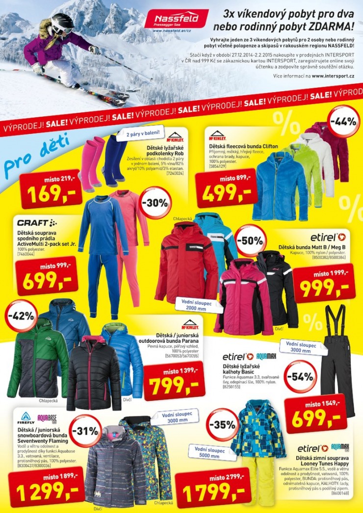let�k Intersport Aktu�ln� let�k od 15. 1. 2015 strana 1