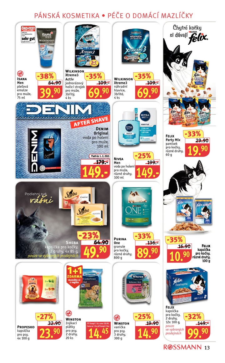 leták Rossmann Leták od 19. 1. 2015 strana 1 leták Rossmann Leták od 19. 1. 2015 strana 1