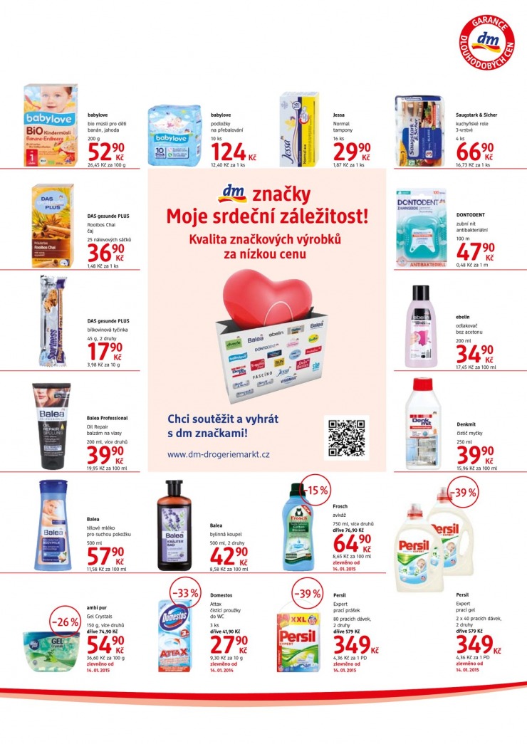 leták DM drogerie Journal od 14.1.2015 strana 1 leták DM drogerie Journal od 14.1.2015 strana 1